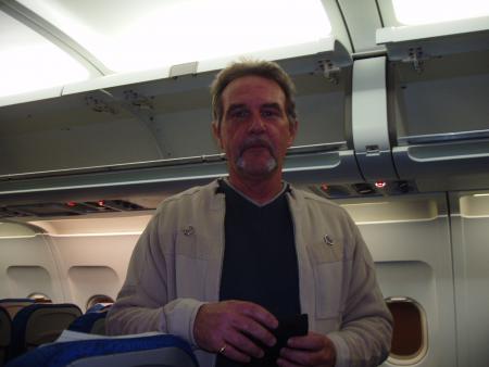 dans l'avion pour djerba